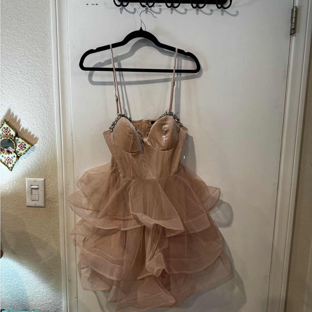 Elegant Layered Tulle Dress